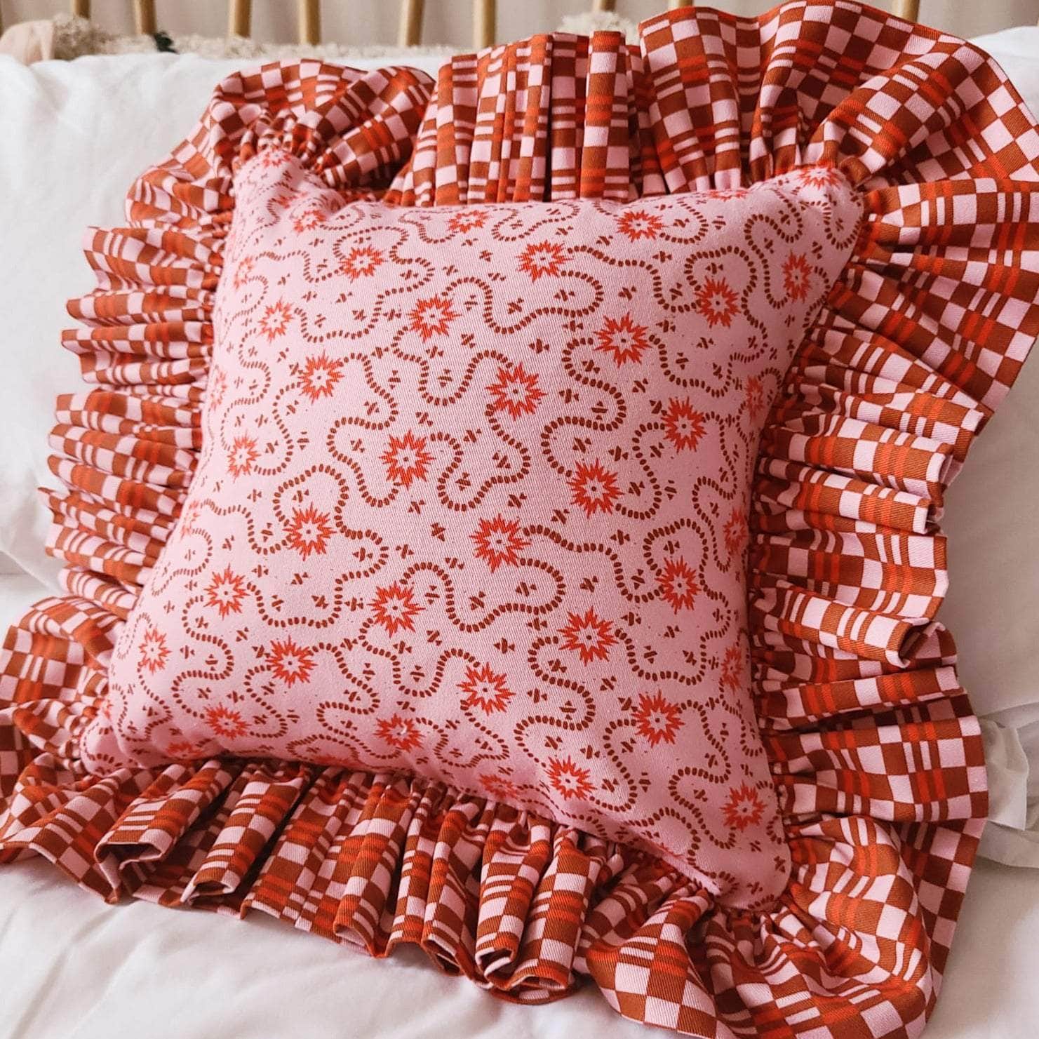 Frilly Fancy in Poppy