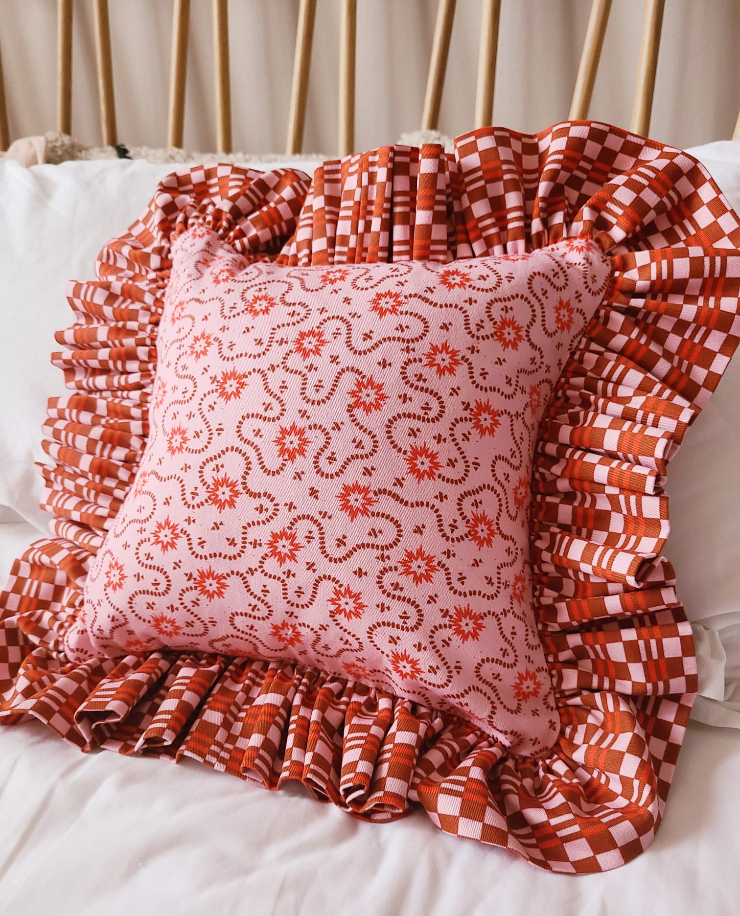 Frilly Fancy in Poppy