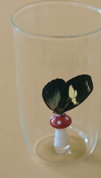 Mushroom Glass (set of 4)