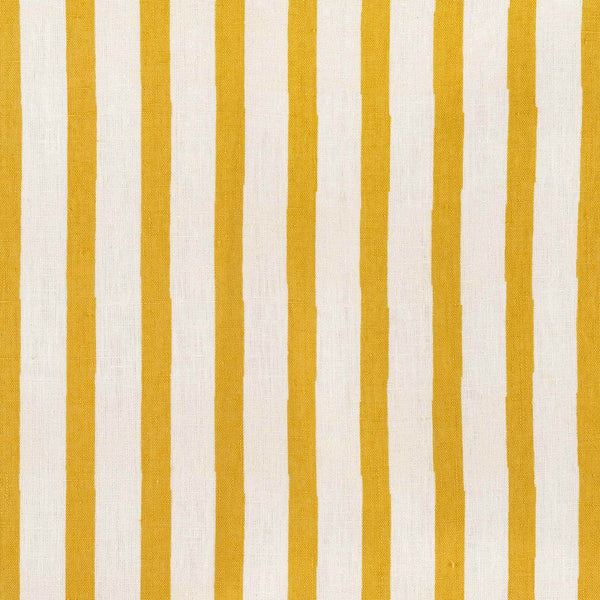 Lino Stripe Fabric (Yellow)
