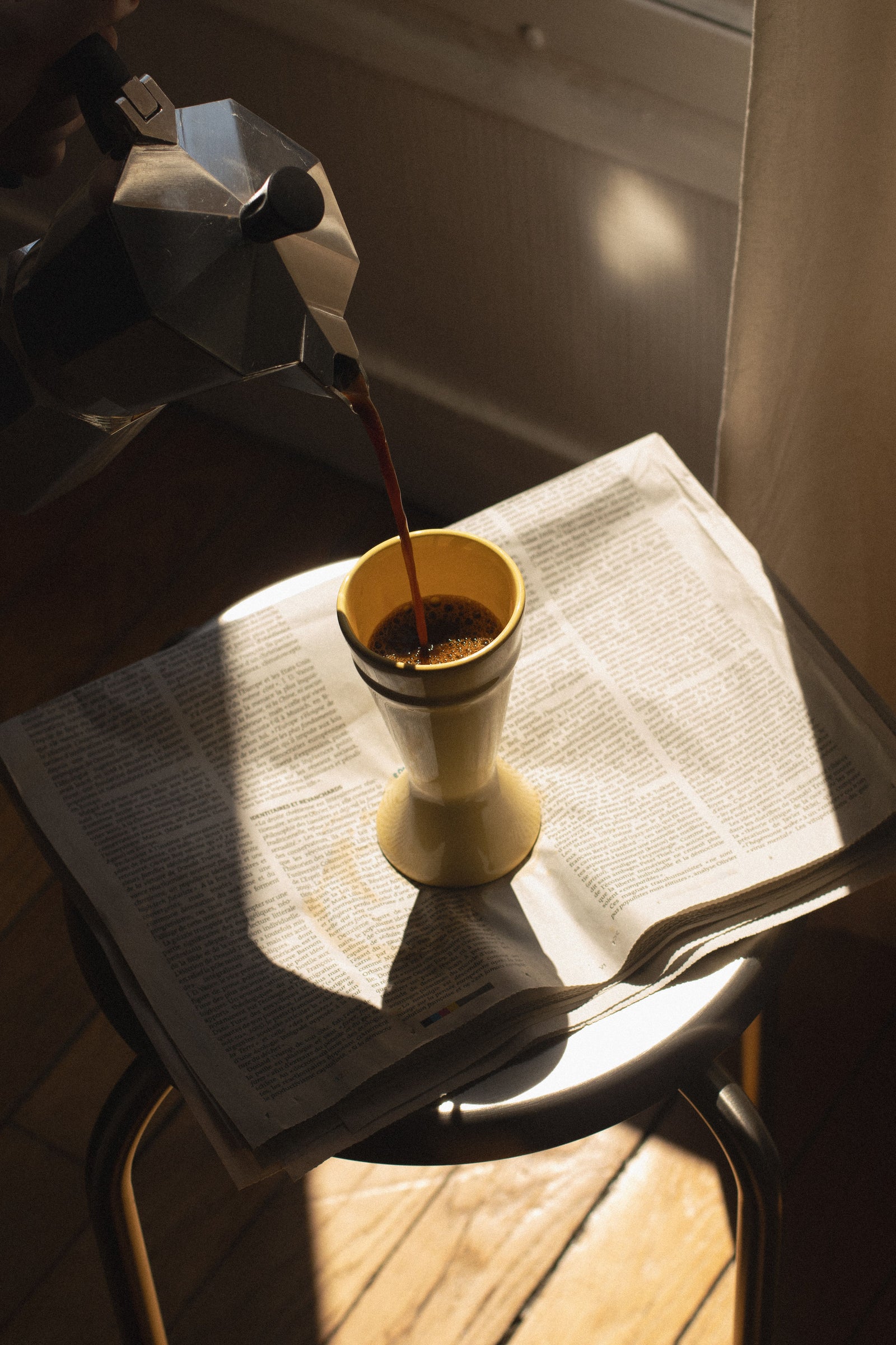 Nouveau Mazagran Coffee Cup - Citron