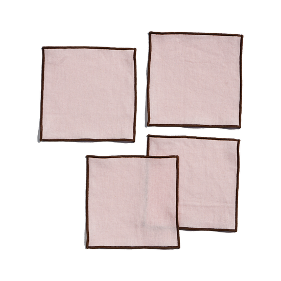 Neapolitan Cocktail Napkins | Set of 4