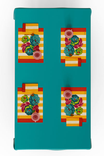 Cotton Placemat 35x48cm
La Veste X Lisa Corti Nizam Stripes Sun Yellow Natural
