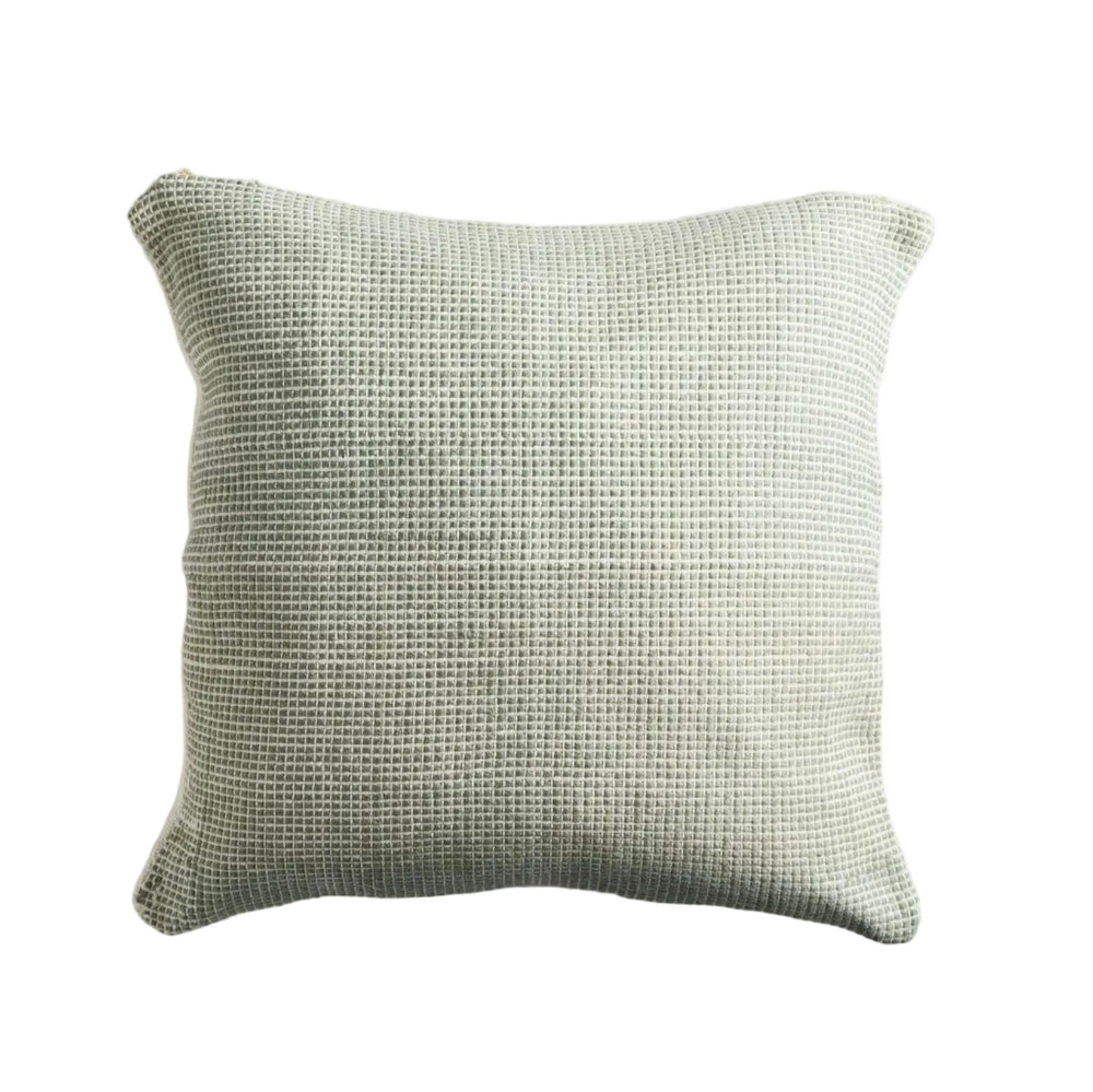 Organic Cotton Pillow from Colombia - Sage