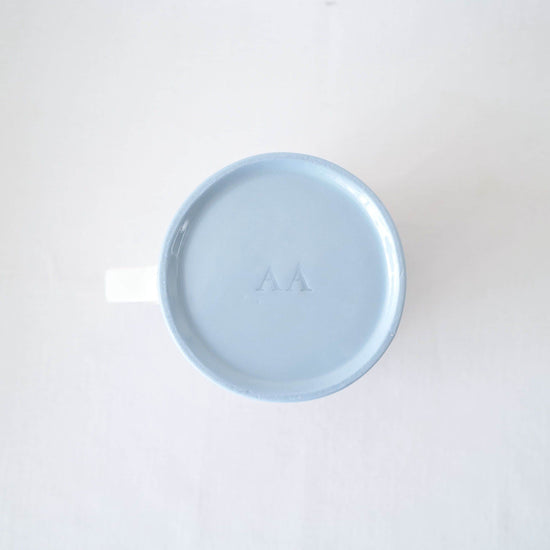 Large Mug in Celestial Blue - Traditional Handle