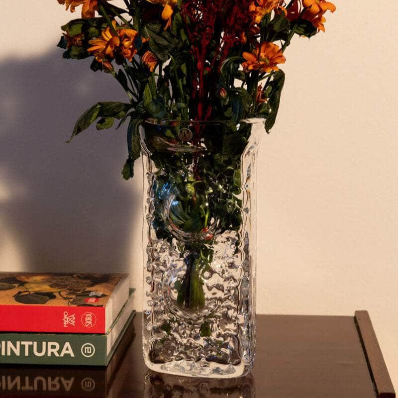 Rare Mid-century Crystal Vase by Peill & Putzler