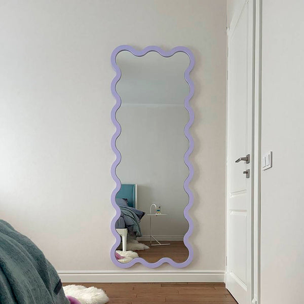 Full Length Designer Living Room Mirror - Green Hvyli 16