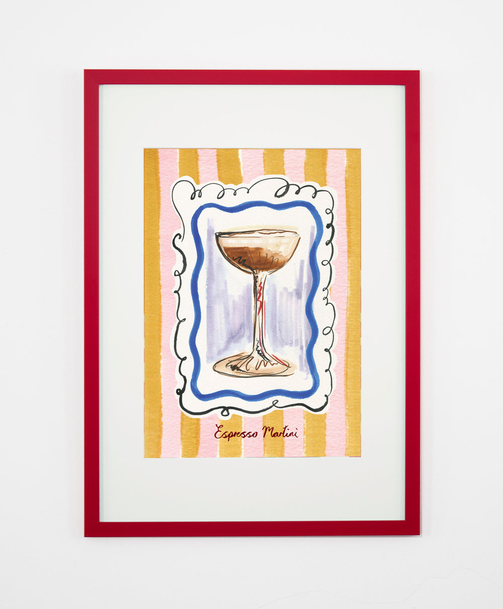 Espresso Martini Art Print