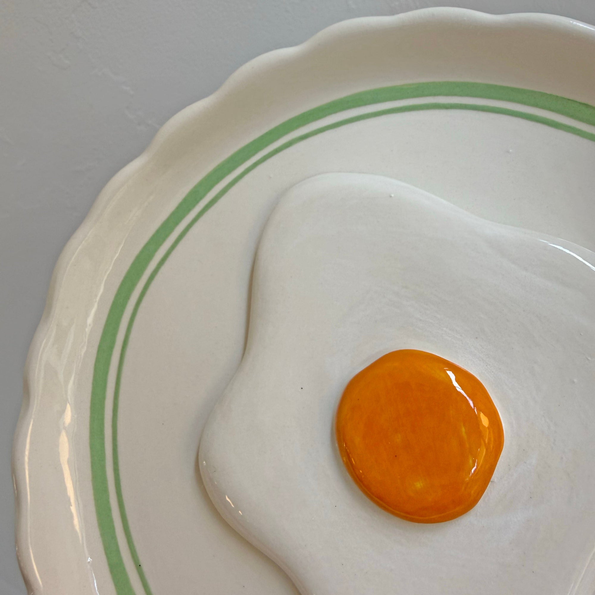 Fried Egg Plate