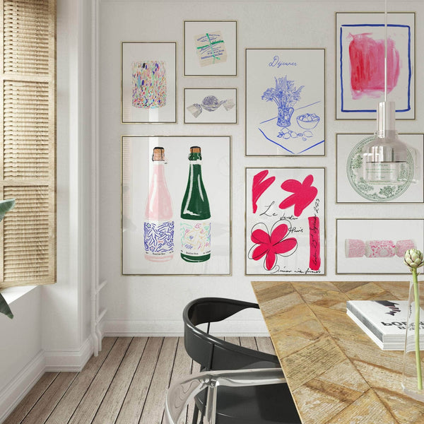 Vino Art Print