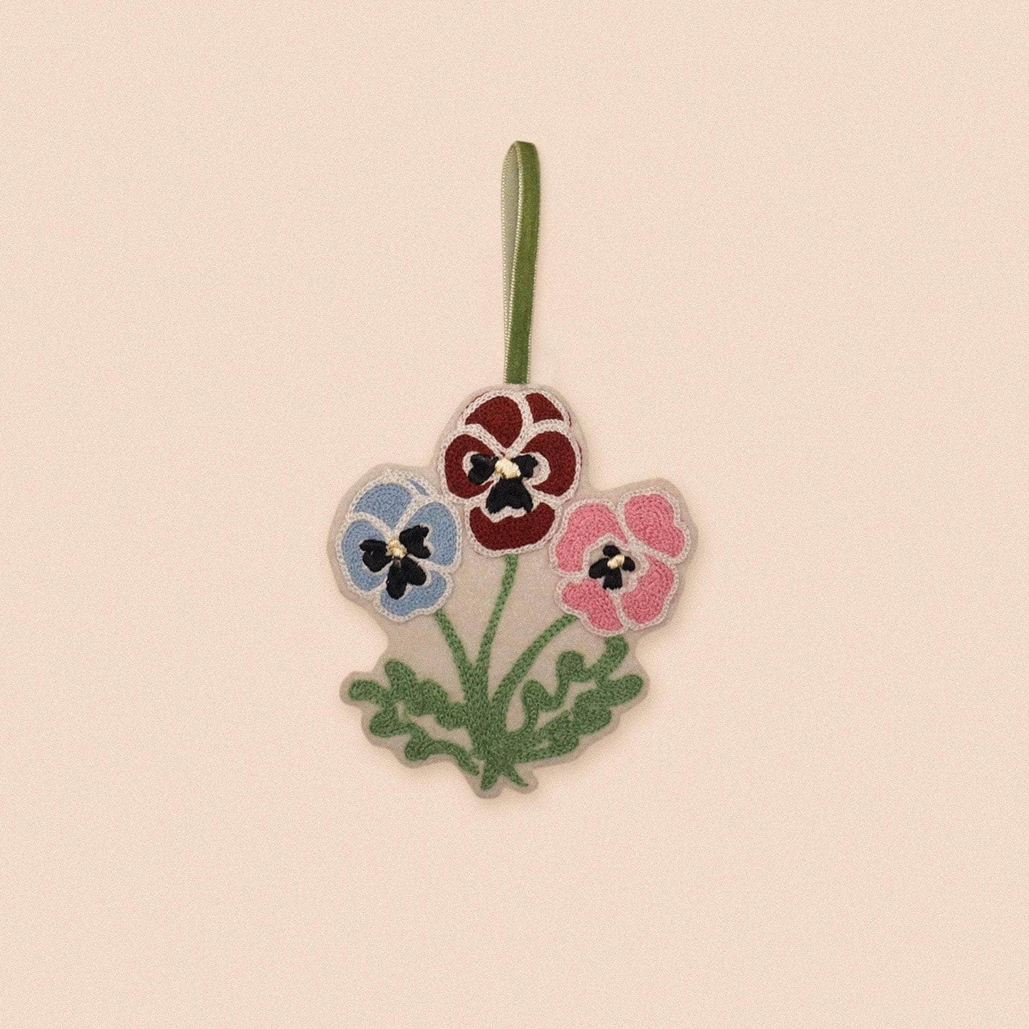 Winter Pansy Christmas Decoration