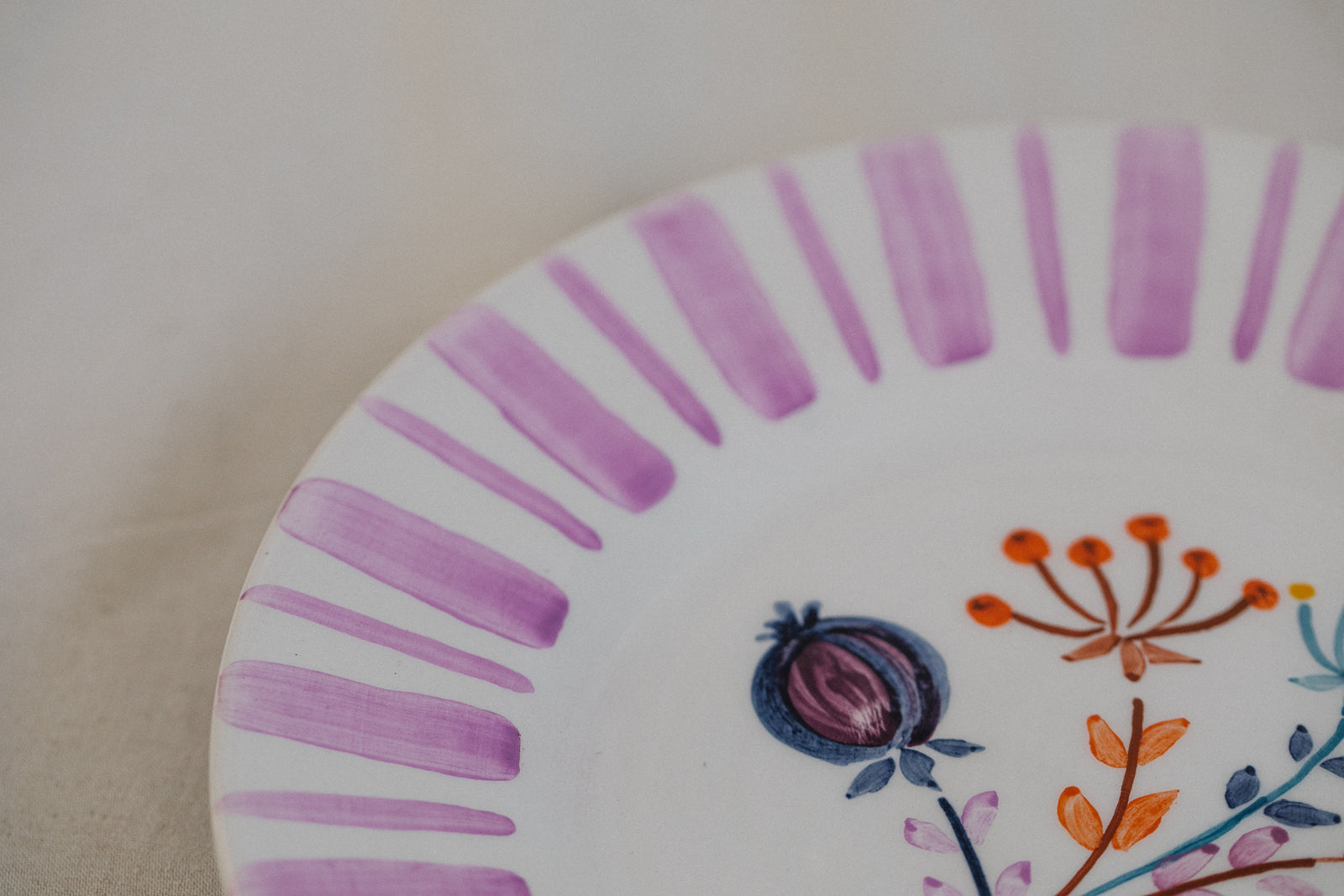 Lilac Dinner Plate – The Portuguese Chitas