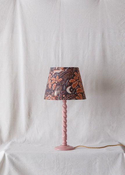 Staffordshire Empire Shade in Navy and Large
