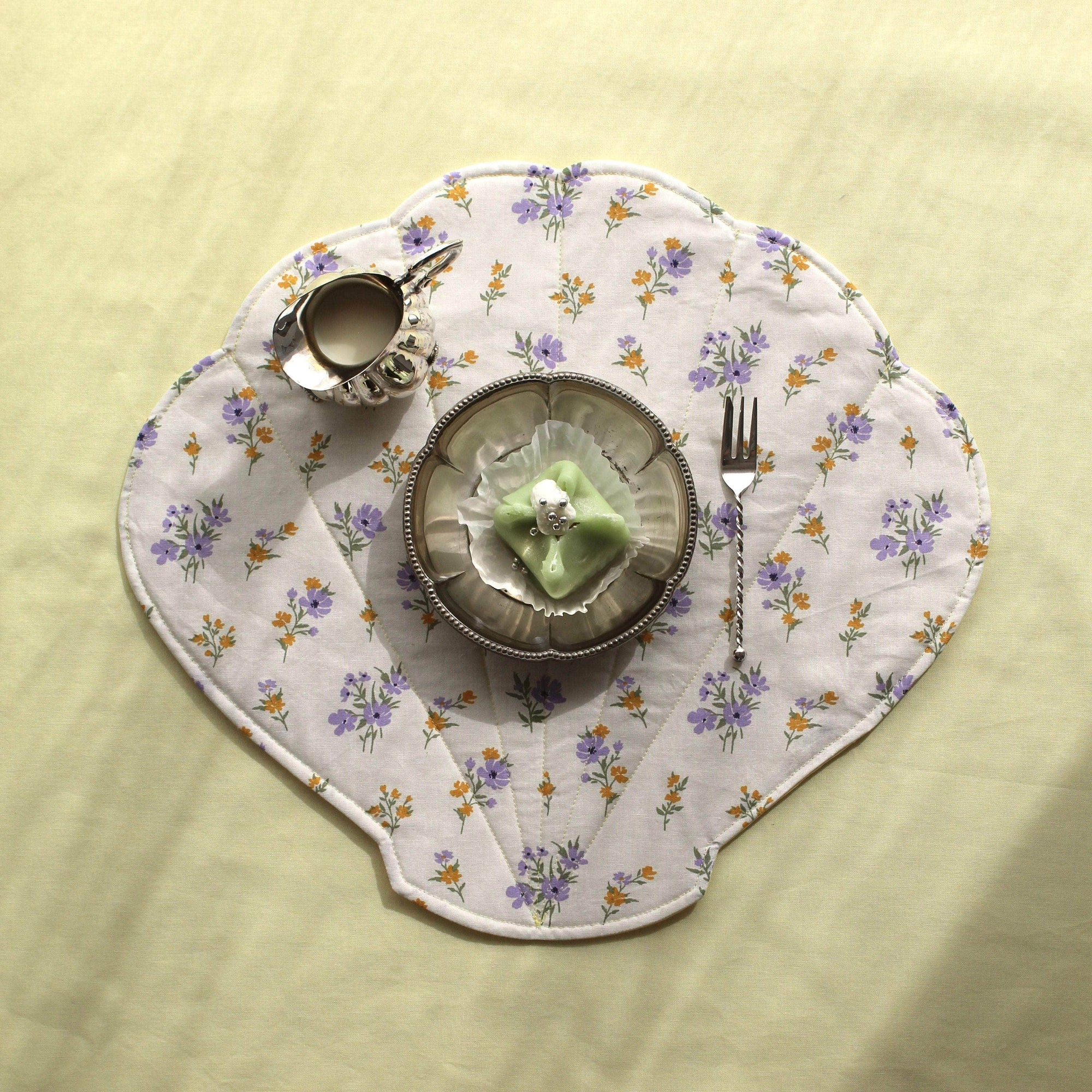 Fleurs de La Mer Placemat Yellow