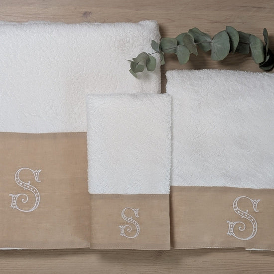 LUGANO - Personalised Bath Towels (set of 3)