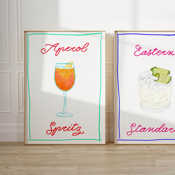 Aperol Spritz Art Print