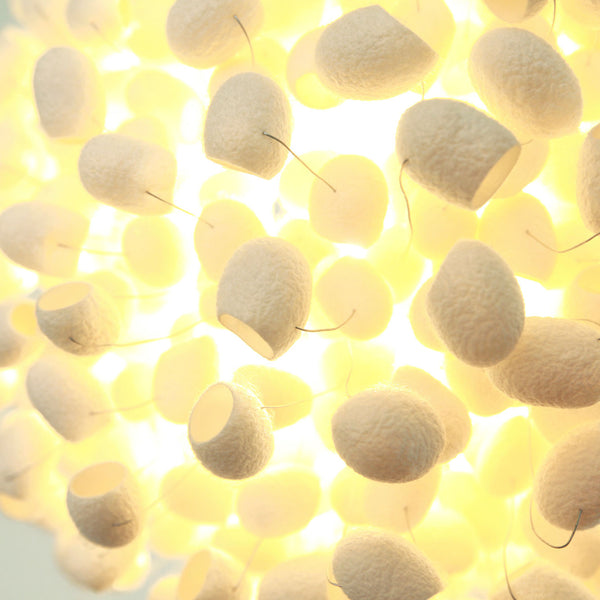 Paradise by Ango – Handcrafted Silk Cocoon Pendant Light