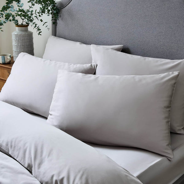 Luxury Organic Dove Grey Original Pillowcases