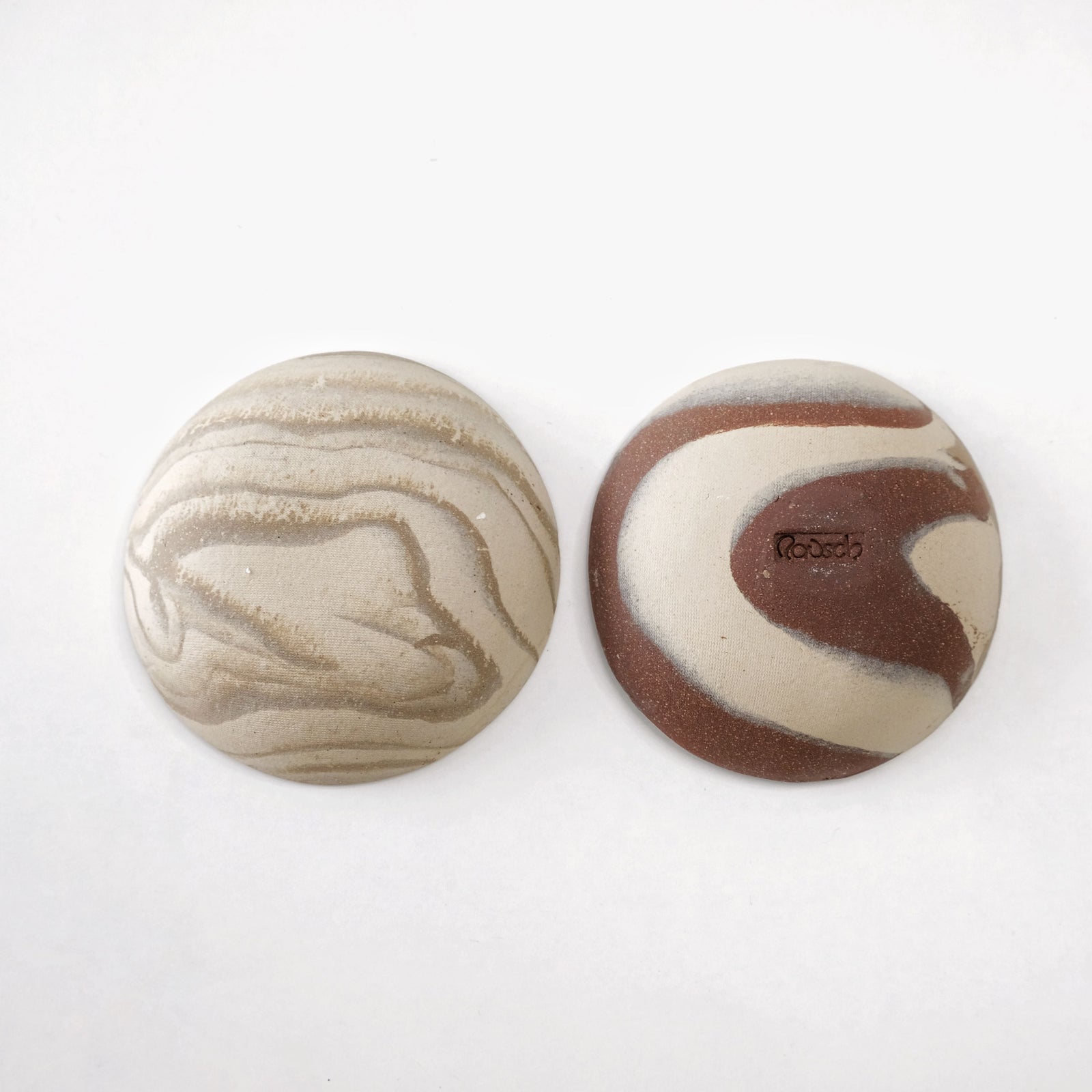 Mieke - Small Nerikomi Ceramic Trinket Set of 2