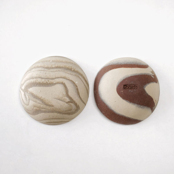 Mieke - Small Nerikomi Ceramic Trinket Set of 2