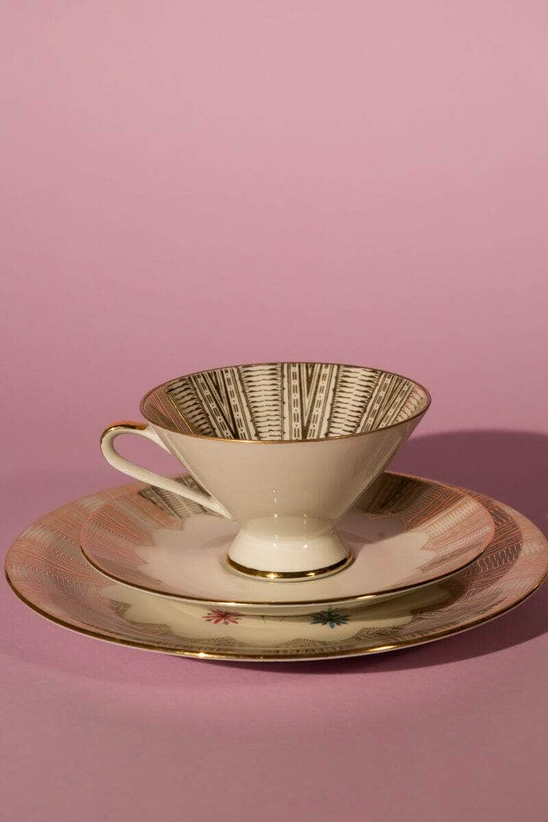 Vintage Bavarian Porcelain Breakfast Set