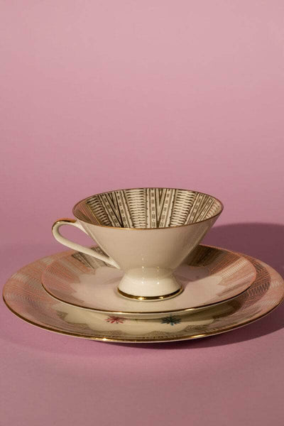 Vintage Bavarian Porcelain Breakfast Set