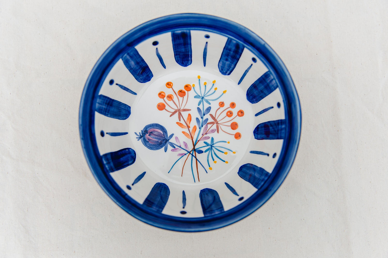 Dark Blue Serving Bowl - The Portuguese Chitas