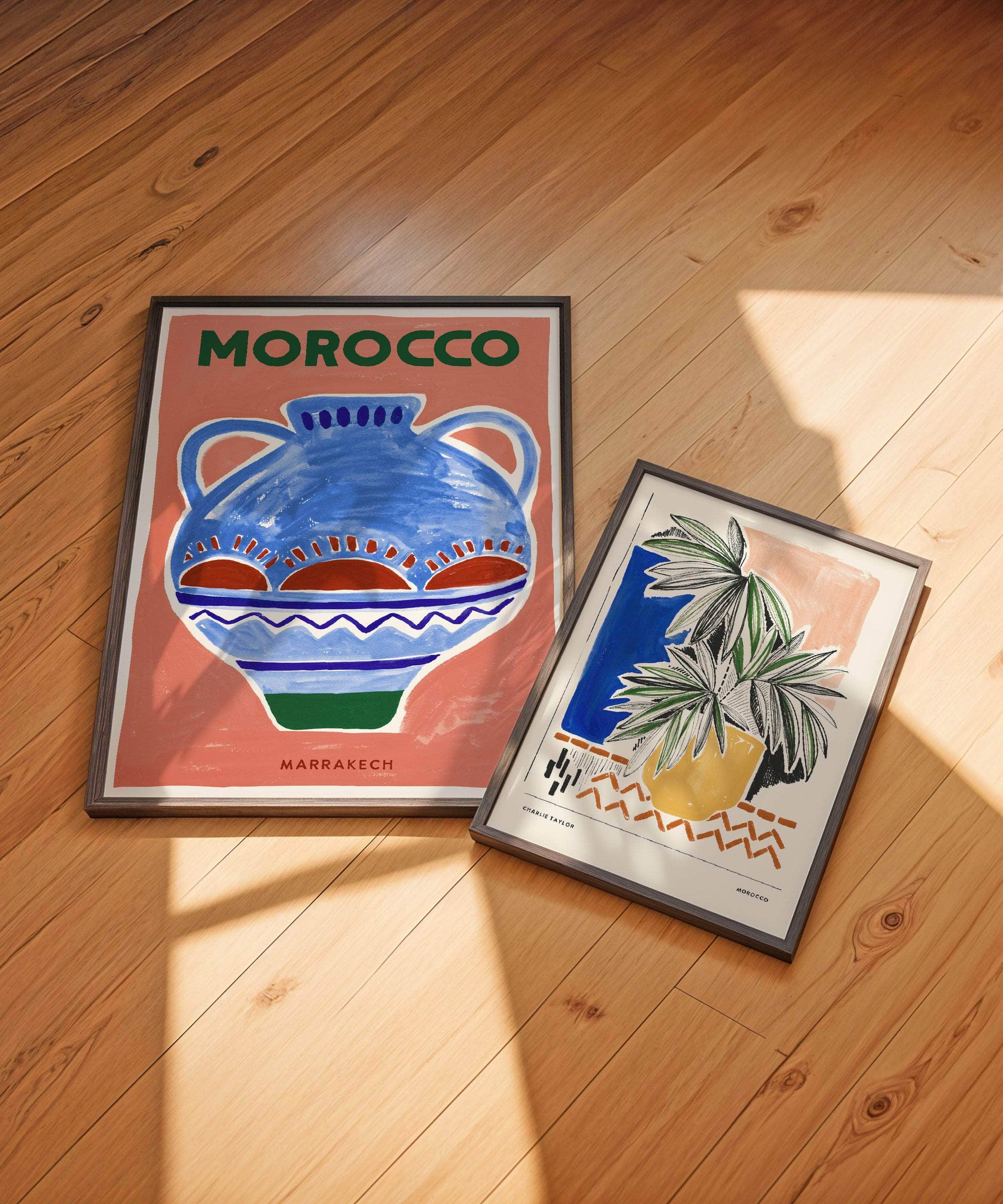 Morocco Pot' Print