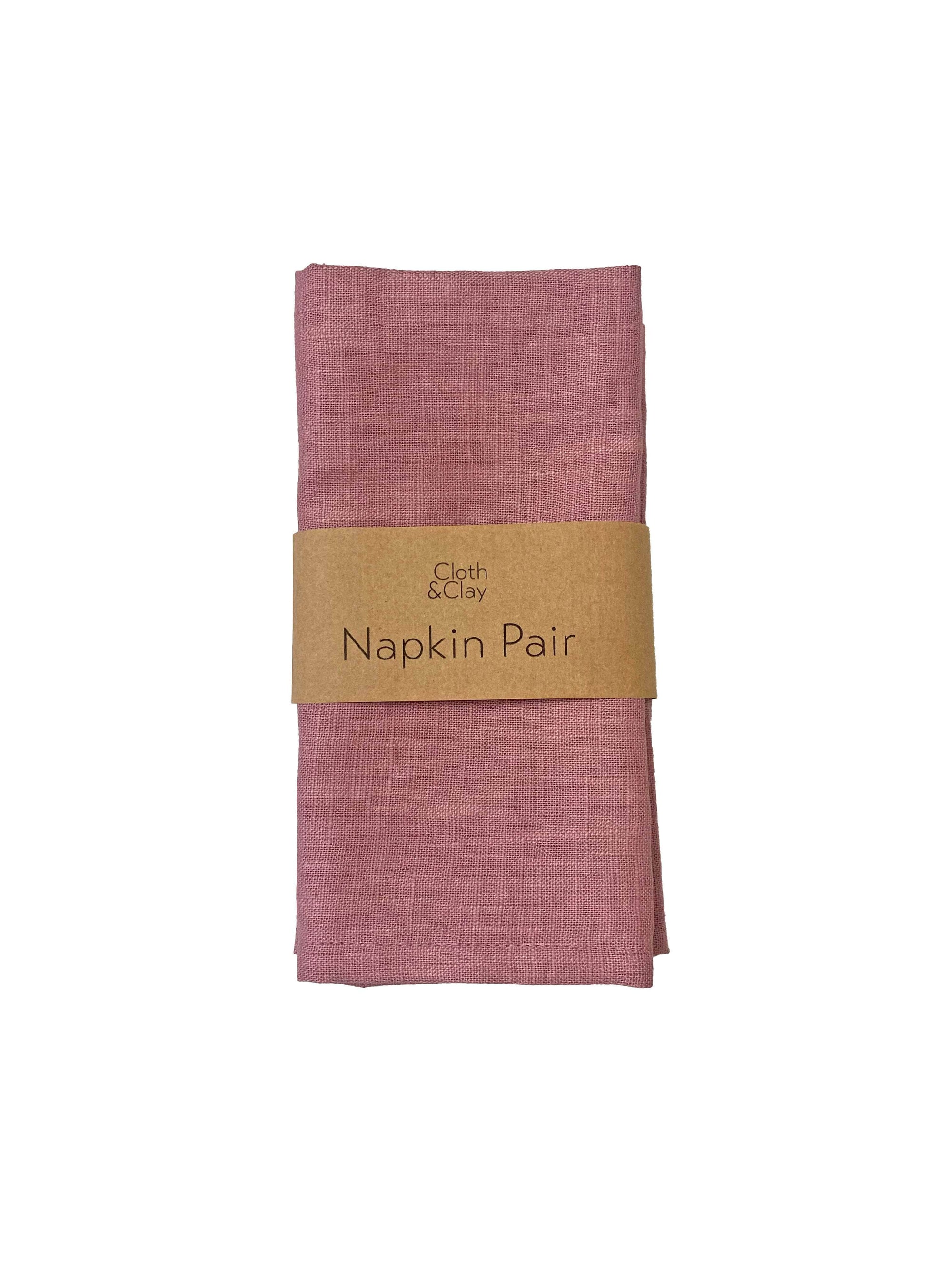 Linen Napkin Pair