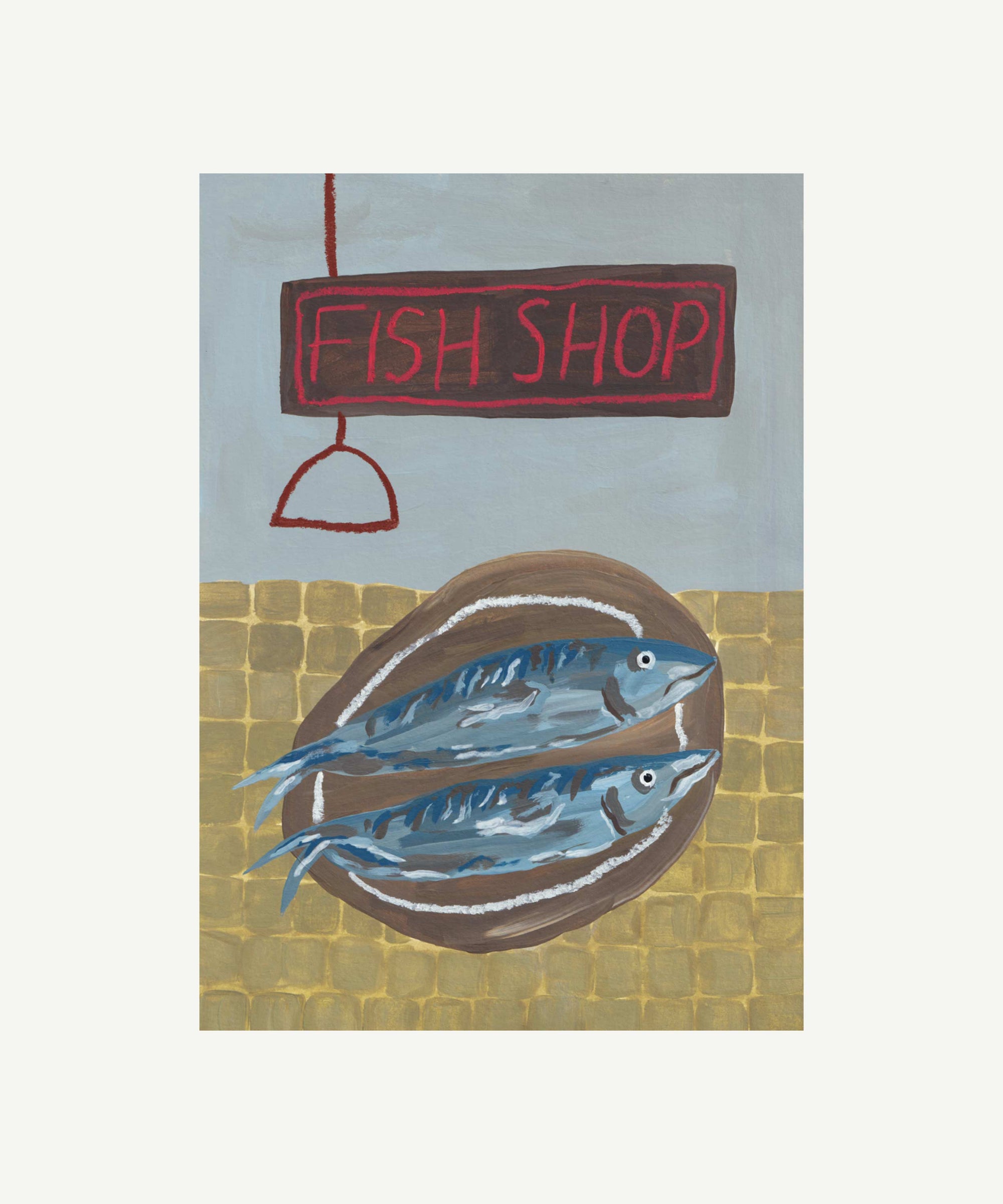 Fish Shop Print