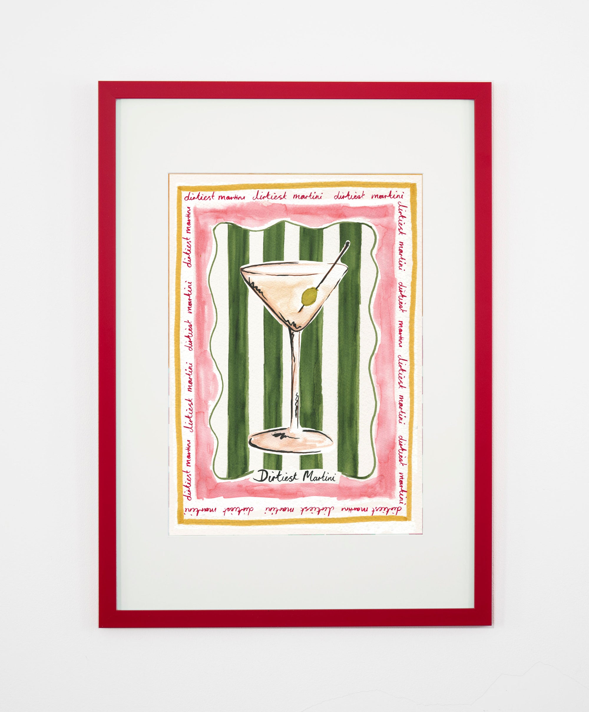 Dirtiest Martini Art Print