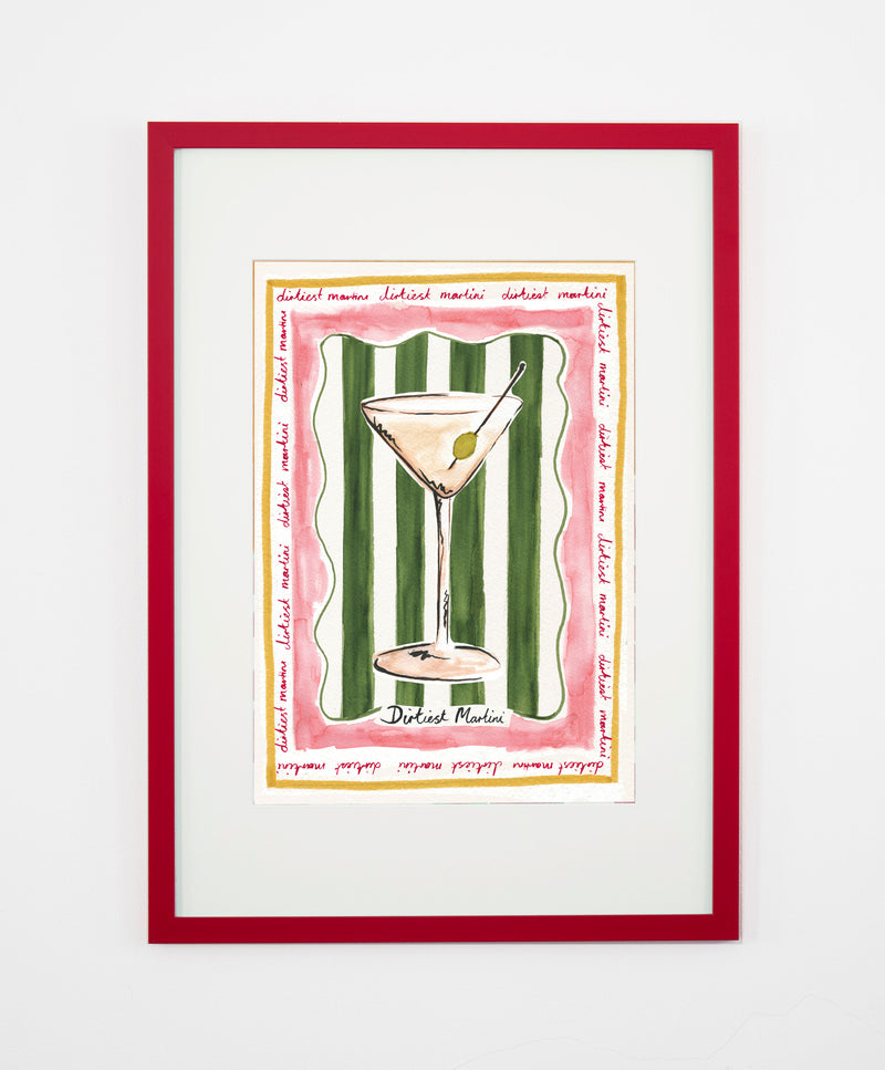 Dirtiest Martini Art Print