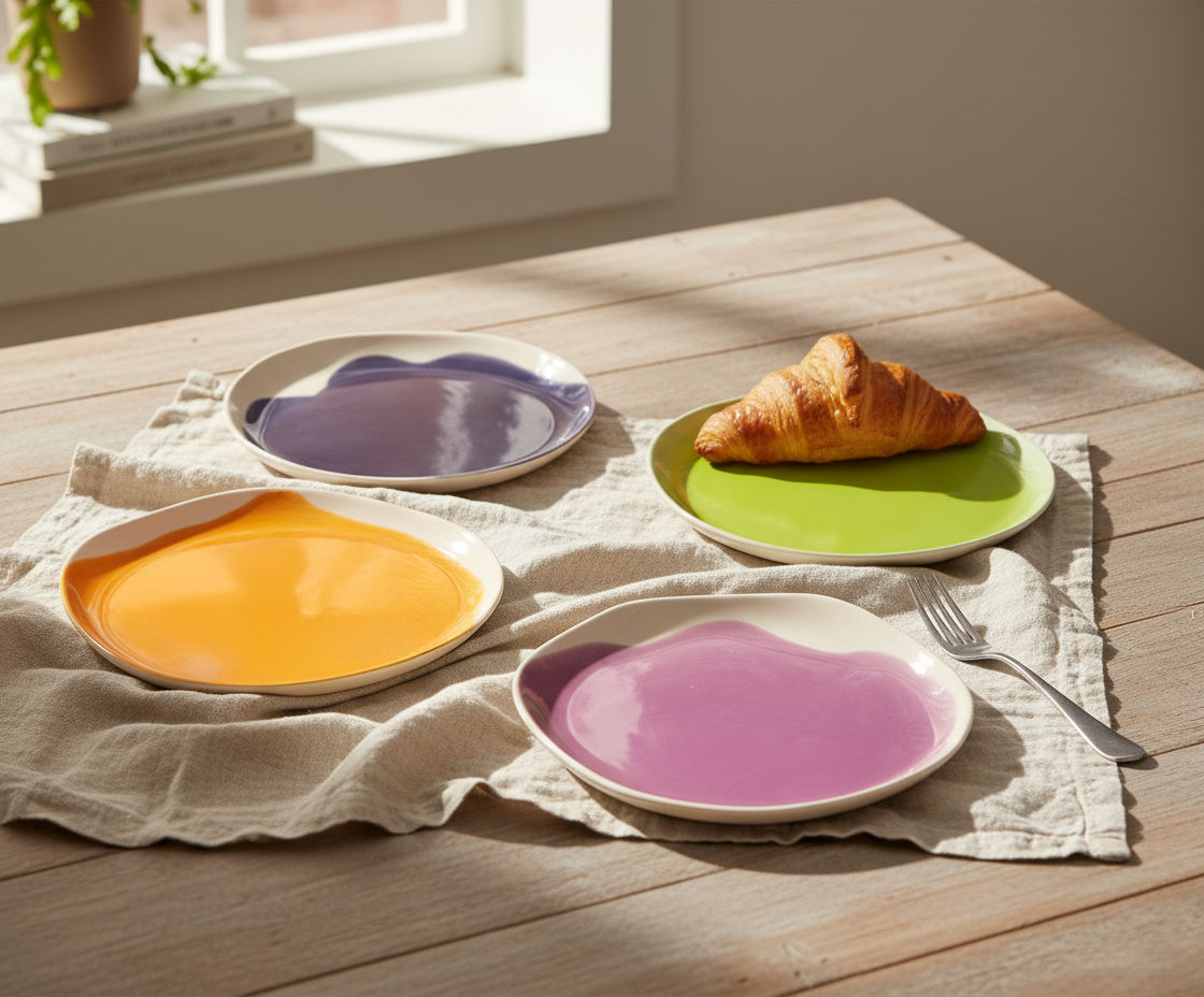 Copy of Set of 4 Side Plates - 19 cm