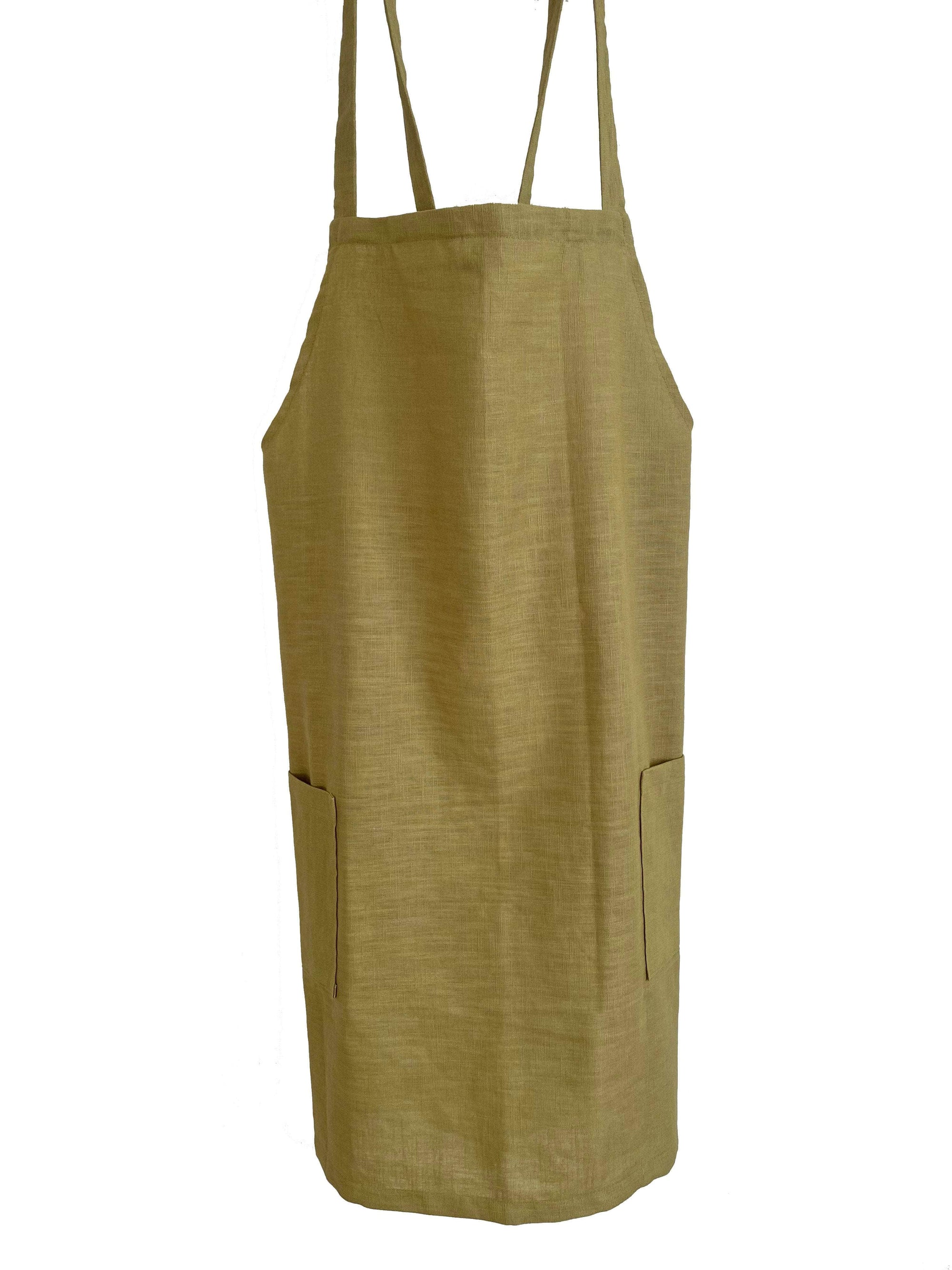 Linen Pinafore Apron