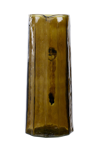Hammered Water Pitcher, Brown- 6.25 x 9.5 Inches