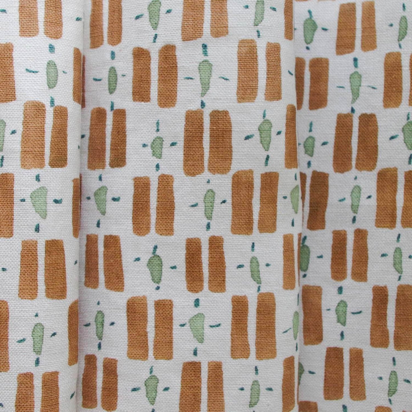 Tiny Check - Terracotta