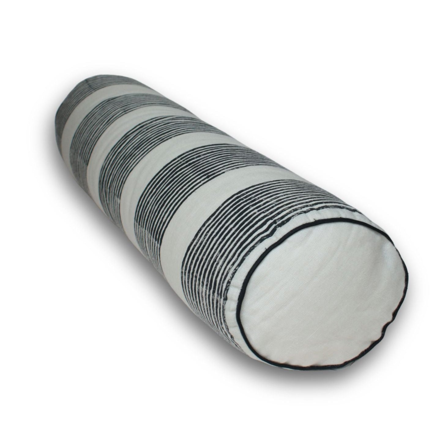 Casablanca Black & White Bolster Cushion