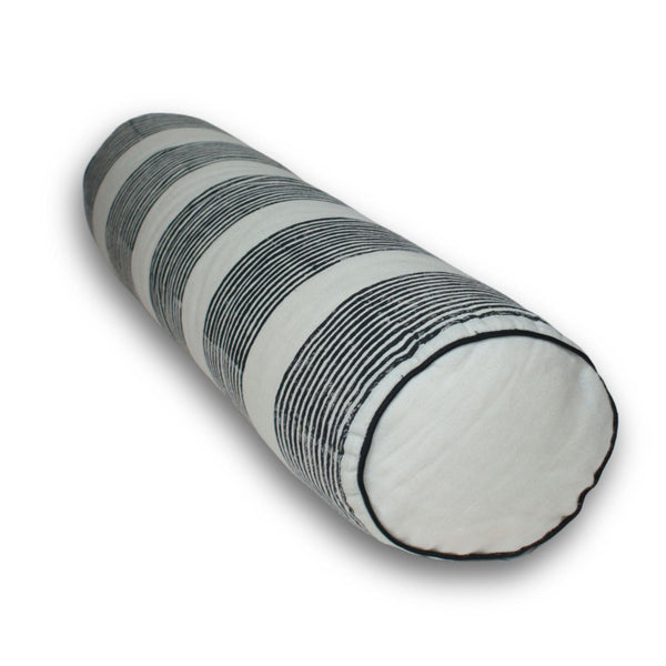 Casablanca Black & White Bolster Cushion