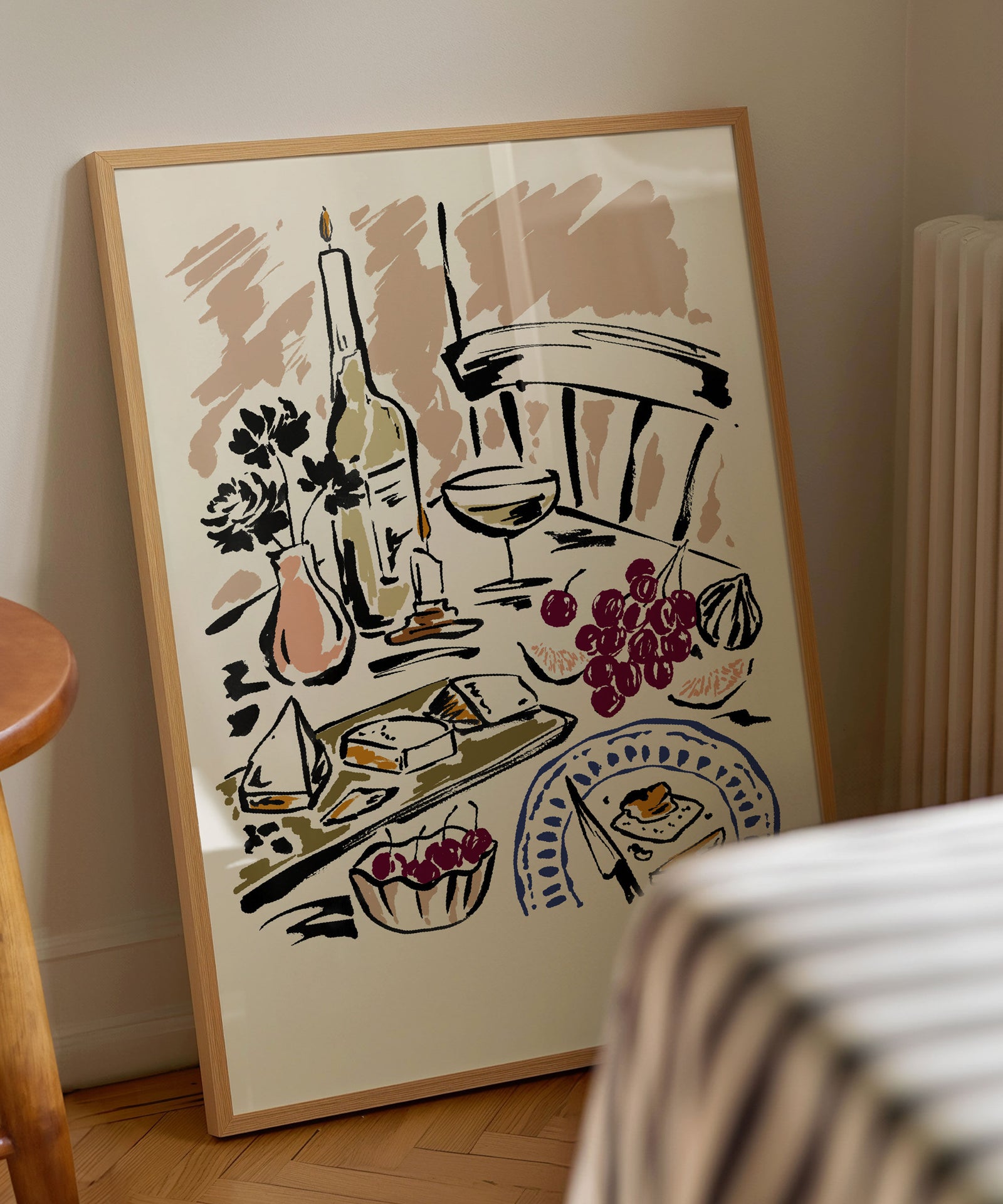 'Let's Stay In' Print