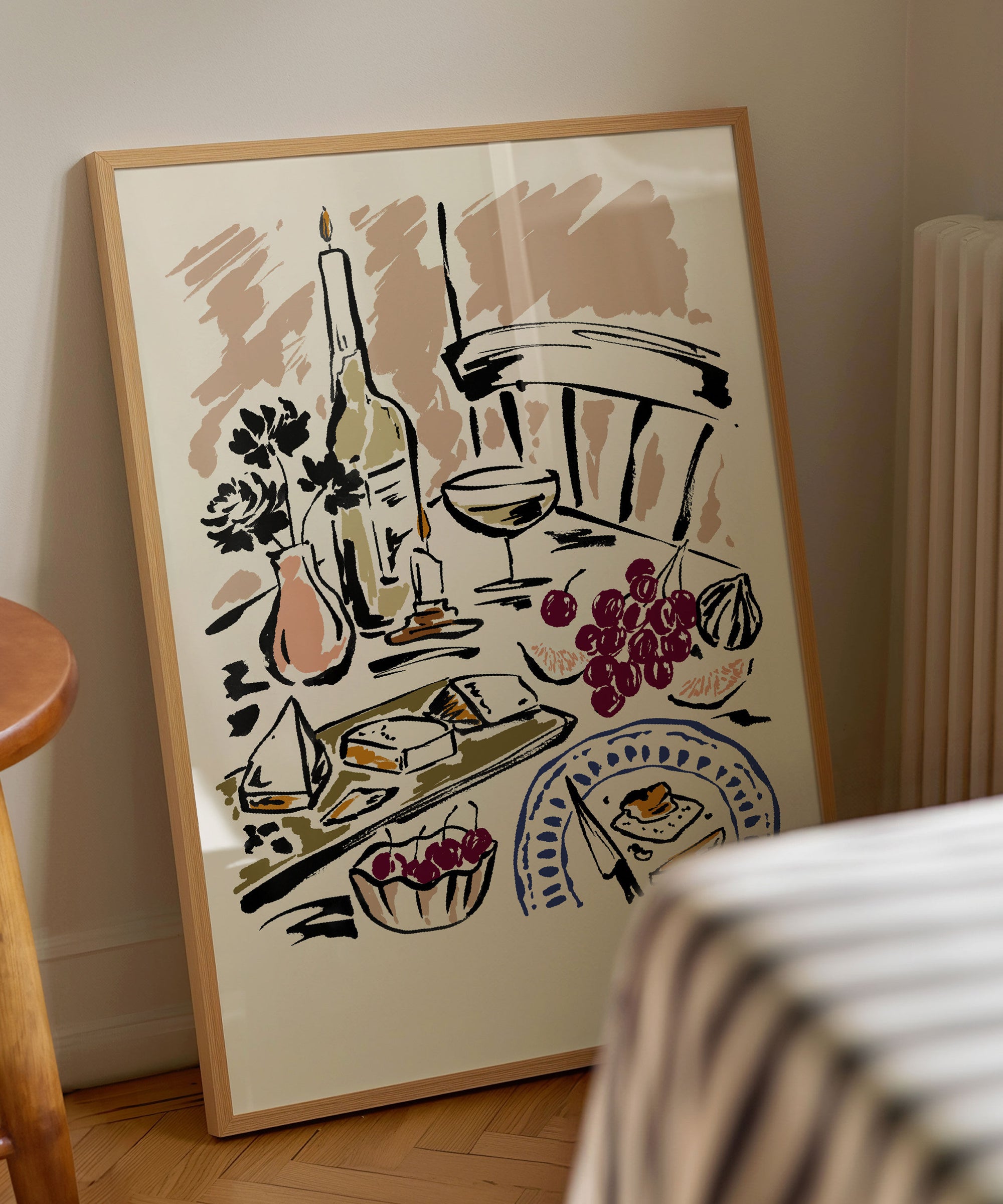 'Let's Stay In' Print