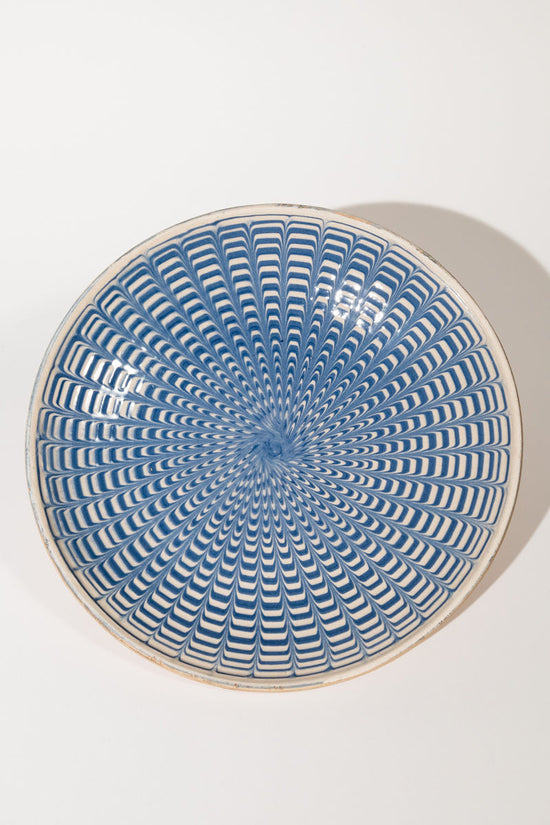 Artisanal Ceramic Hand Painted Plates Set of Three