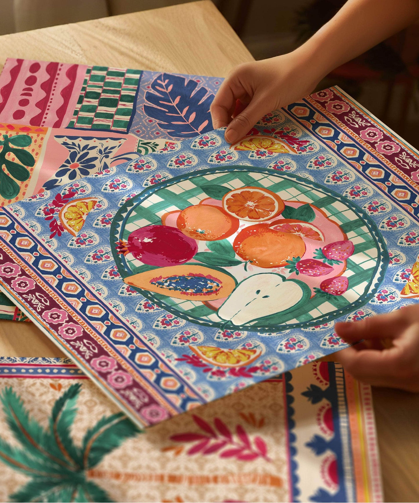 'Fruity Plate' Print