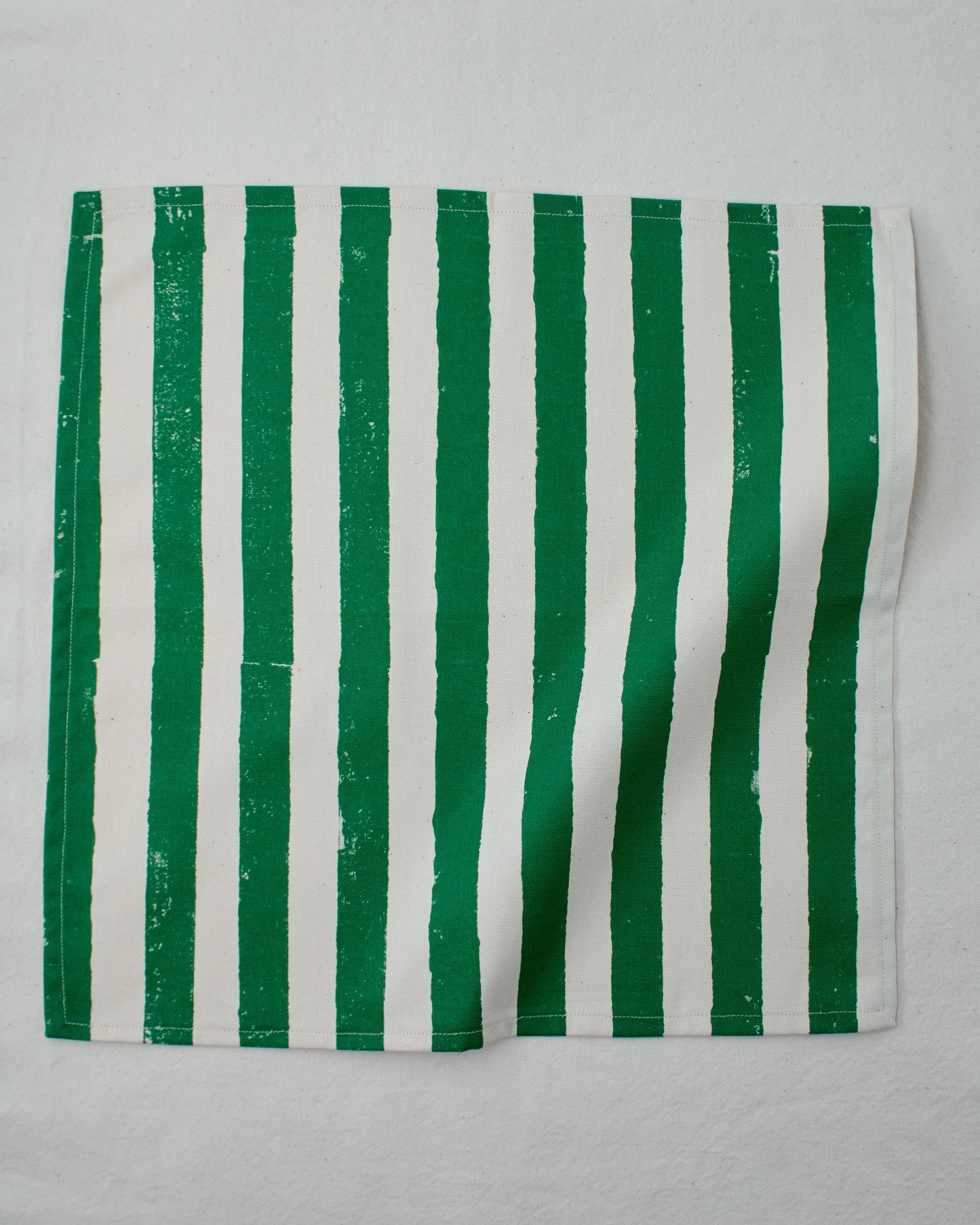 Christmas Green Stripe Napkins