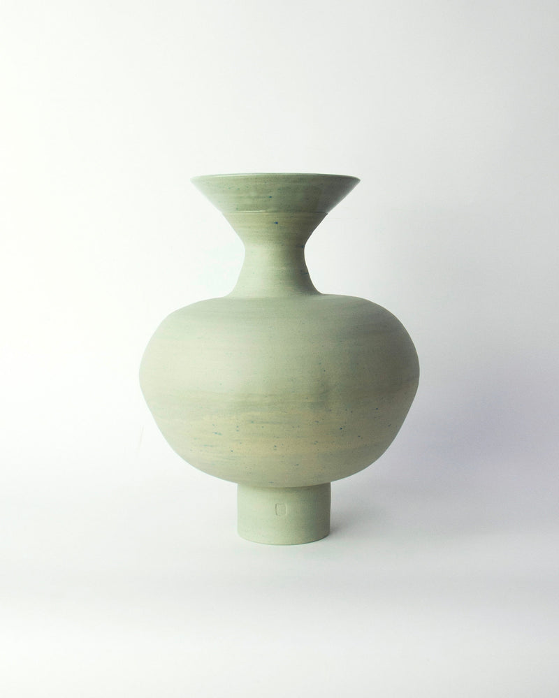 Sage Green Ceramic Vase III