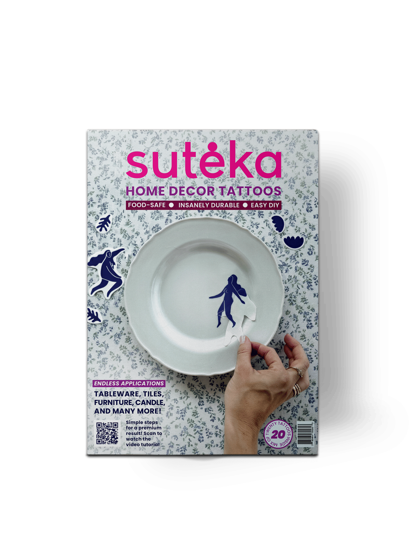 Matisse Ladies DIY Plate Sticker Decoration