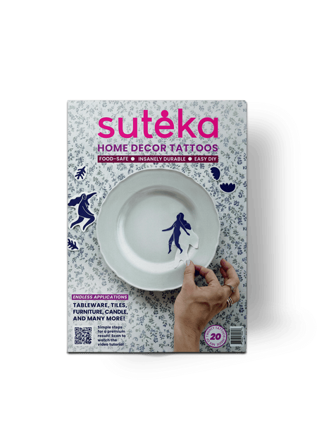 Matisse Ladies DIY Plate Sticker Decoration
