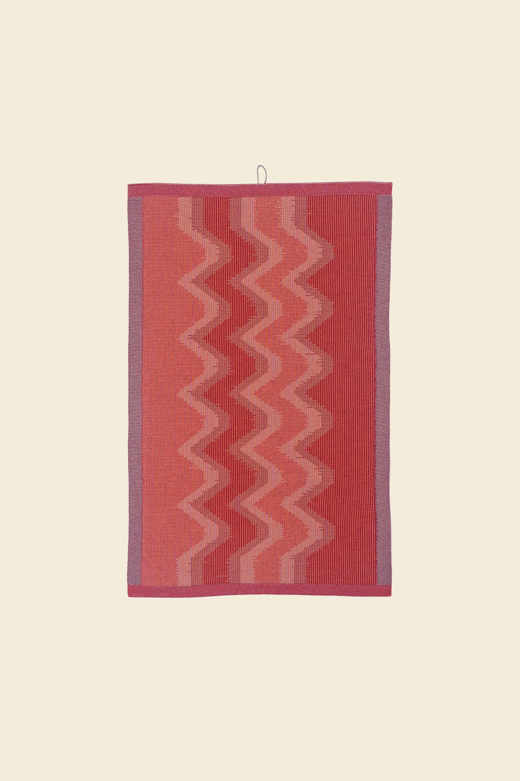 Organic Cotton Zig Zag Kitchen Towel
