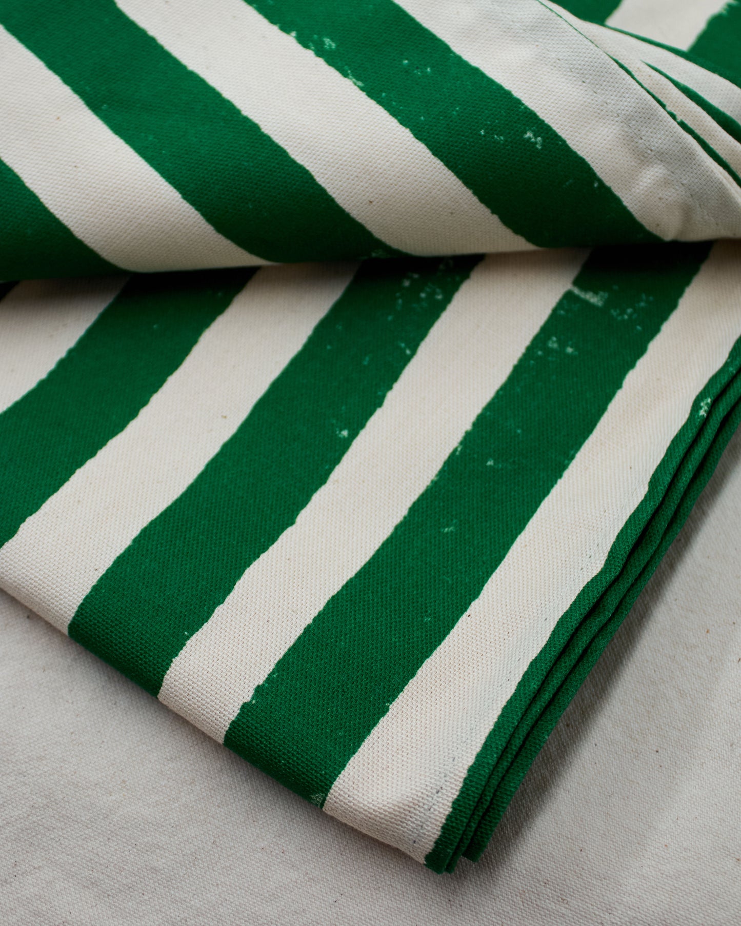 Christmas Green Stripe Runner