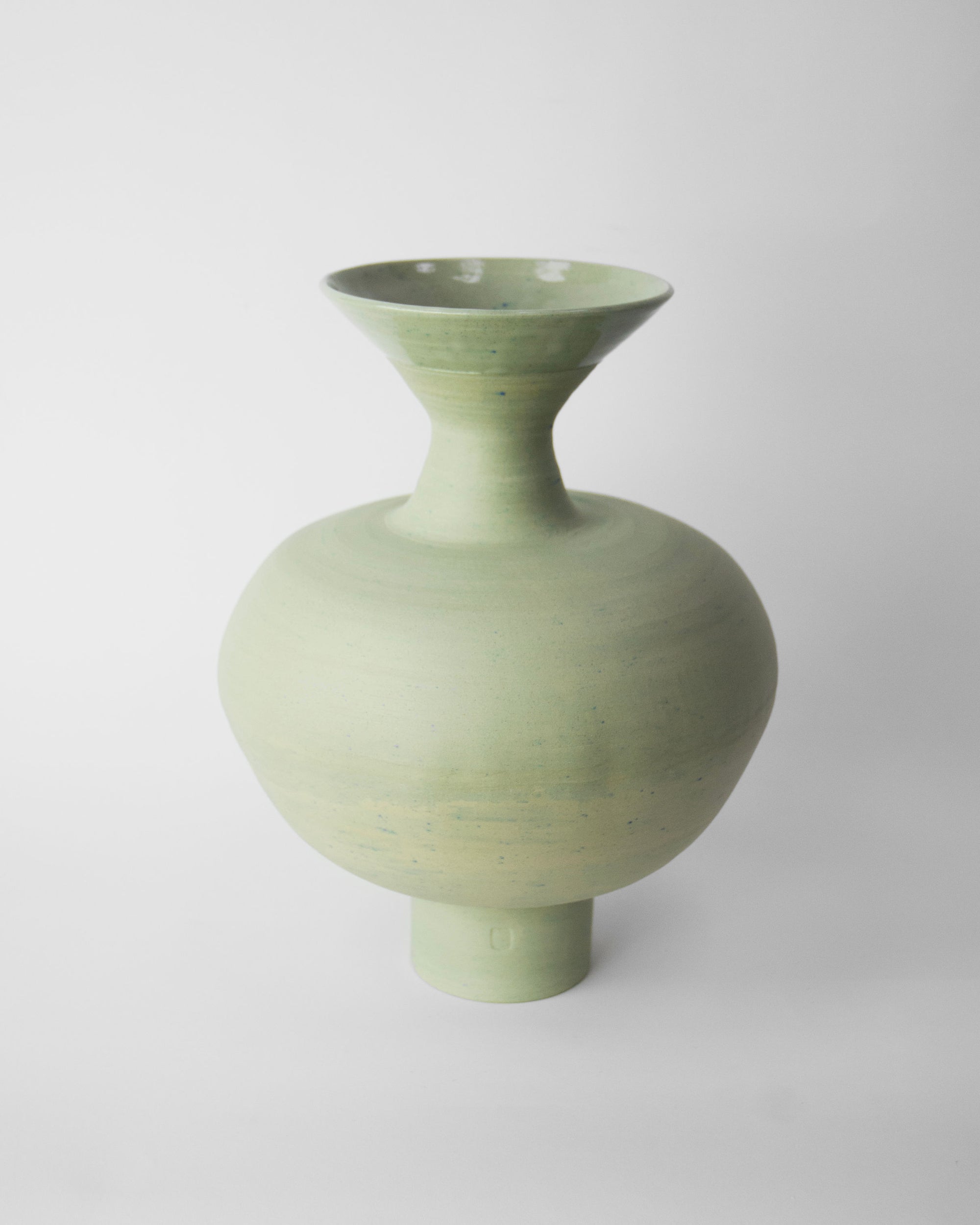 Sage Green Ceramic Vase III