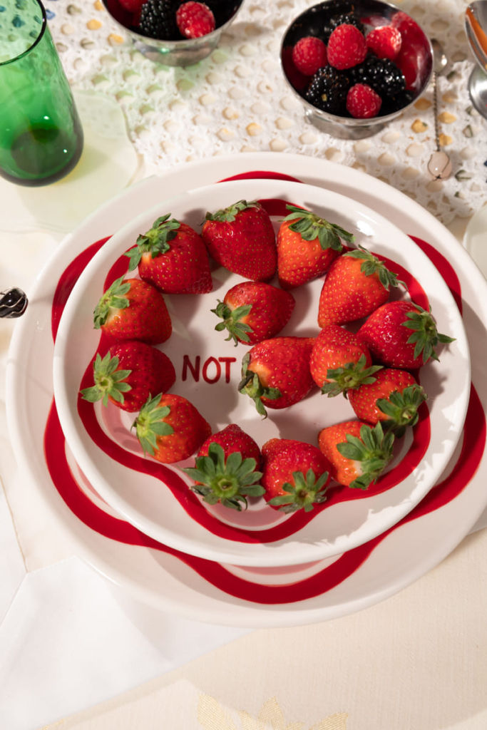 Not Today Dessert Plate